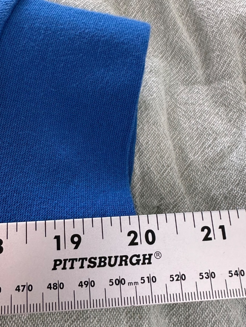 Brooks Brothers Mens Medium Quarter-Zip Sweatshirt Royal Blue Used Great Cond. - Picture 8 of 9